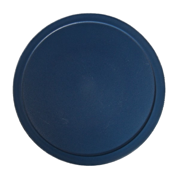 Auflagedeckel für Schalen 14 cm aus PP-Kunststoff blau